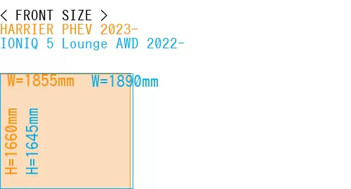 #HARRIER PHEV 2023- + IONIQ 5 Lounge AWD 2022-